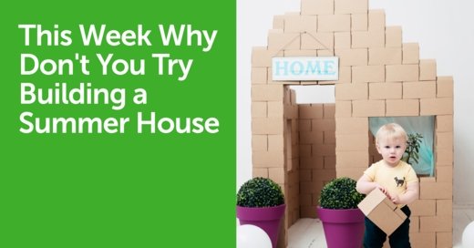 This Week Why Don't You Try Building a Summer House - GIGI TOYS