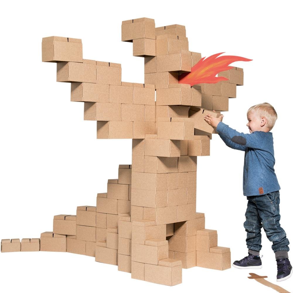100 XXL Big Building Blocks For Kids - GIGI Bloks