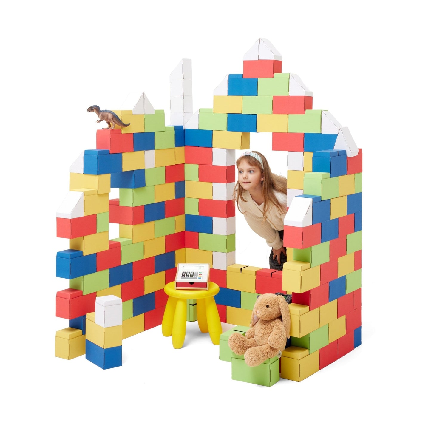 GIGI BLOKS 200 XXL BUILDING BLOCKS COLOR - GIGI TOYS