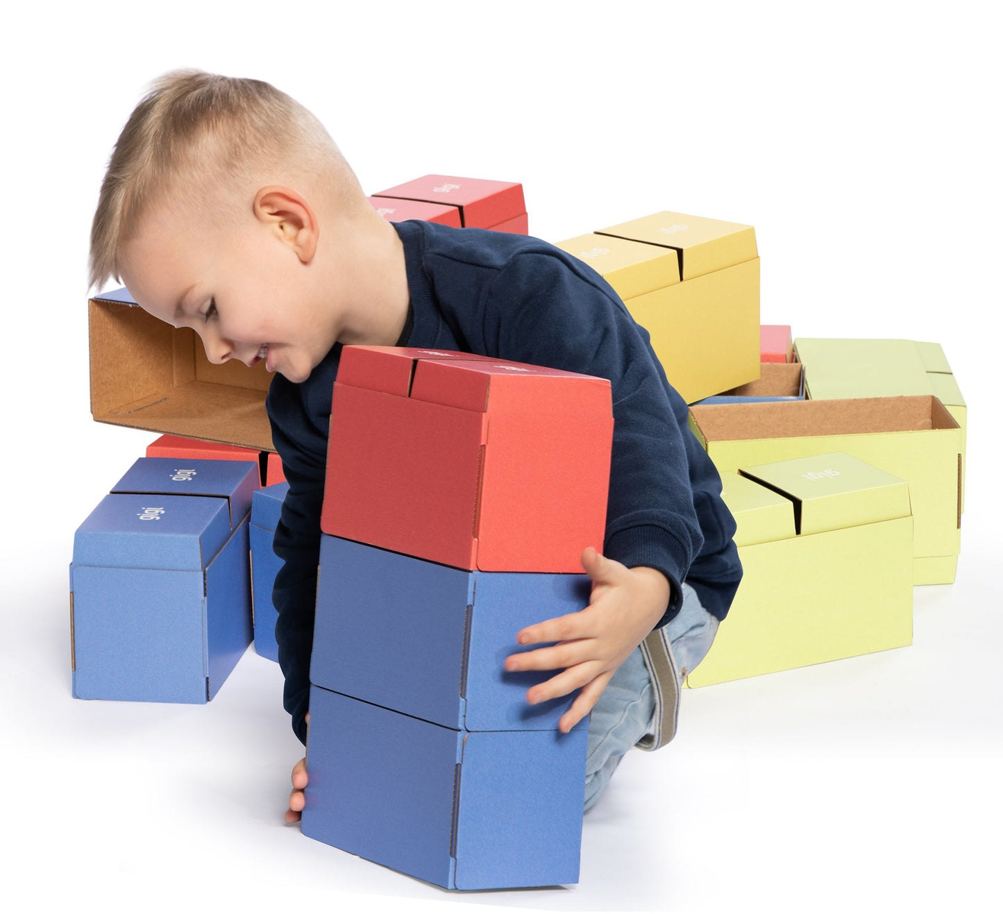Multicolor 200 XXL Pieces Big Building Blocks Playset For Kids