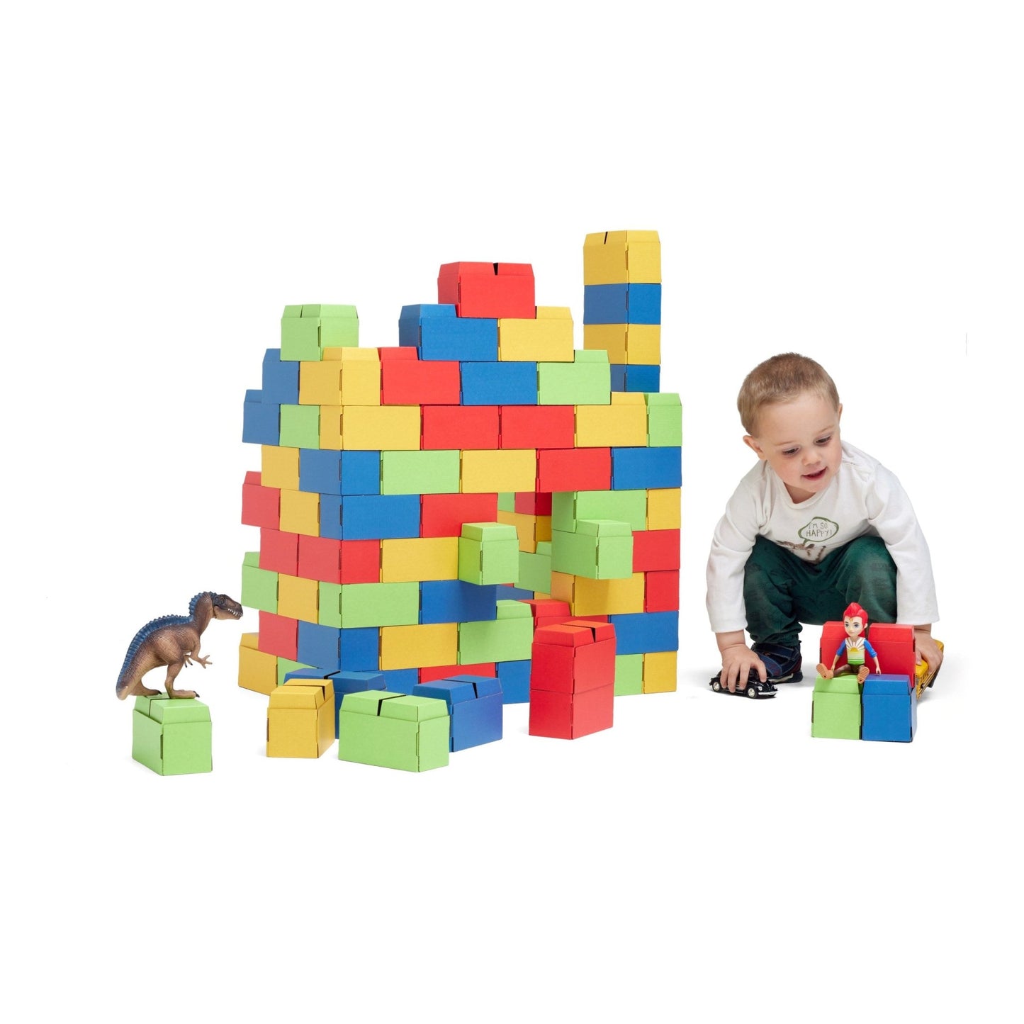 GIGI BLOKS 96XL BUILDING BLOCKS COLOR - GIGI TOYS