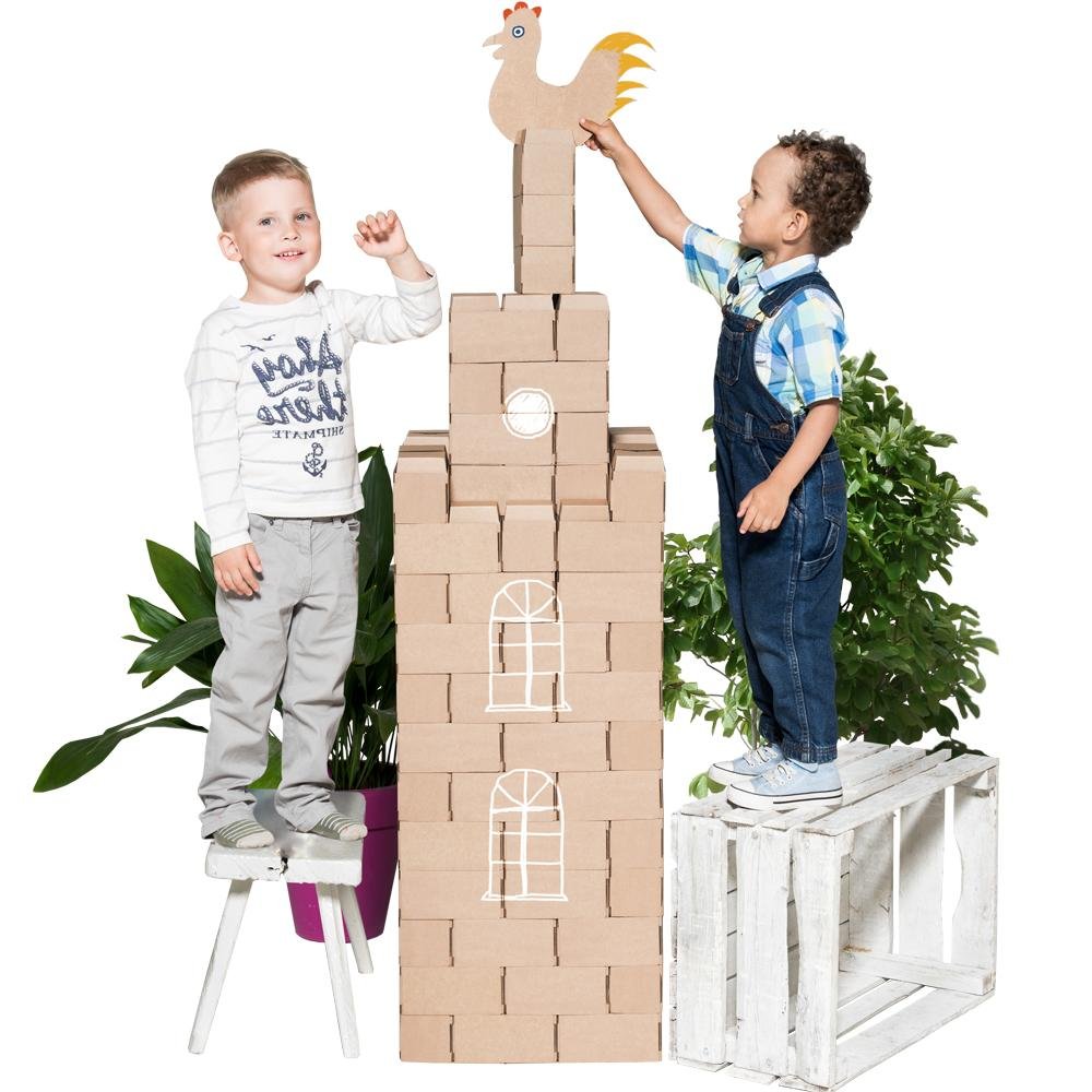 Huge 100 XXL Building Blocks Set for Kids - GIGI Bloks