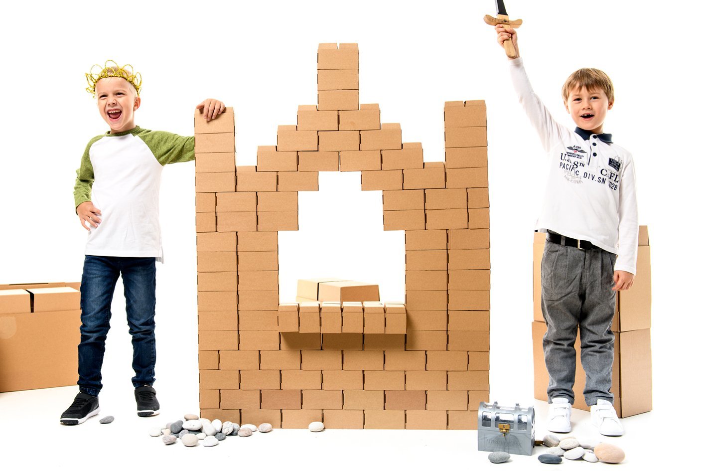Large Building Blocks 96 XL Pieces Playset for kids - GIGI Bloks