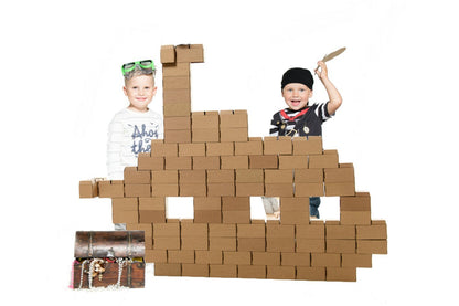 Kids Adventure 96 XL Jumbo Cardboard building blocks - GIGI Bloks